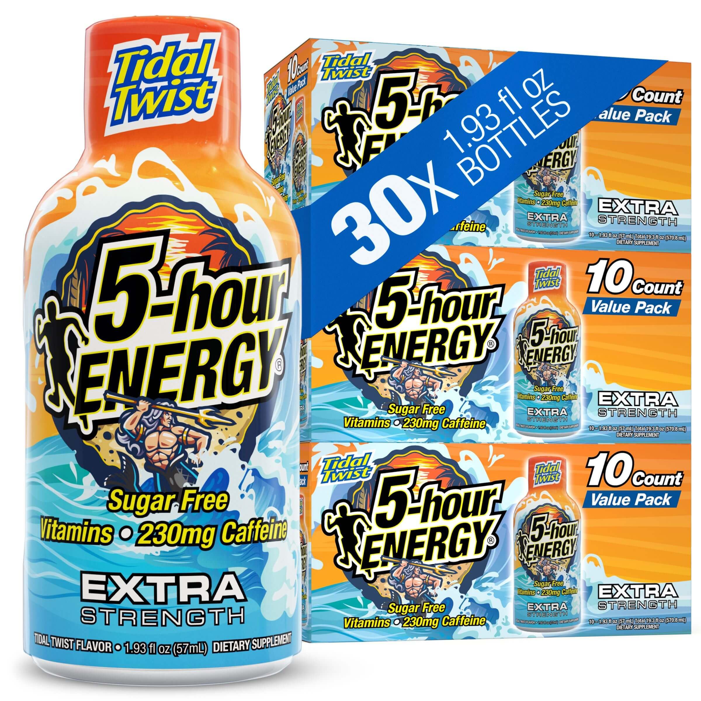 Amazon.com: 5-hour ENERGY TIDAL TWIST Flavor, 30 Count, Extra